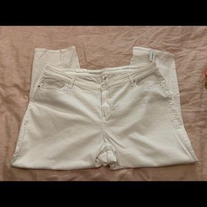 White denim Boyfriend Jeans NWT Dressbarn/Westport